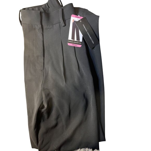 French Connection Women's Black Pleated Trousers L - Picture 1 of 1